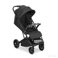 🚼 black lightweight travel stroller with snack tray - joovy kooper rs single stroller logo