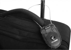 img 2 attached to Pacsafe Retractasafe 250 Lock: High-Tensile Retractable Cable Safe For All Genders