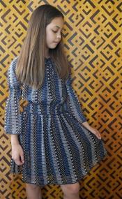 img 3 attached to 👗 Smukke Girls Beautiful Printed Dresses: Vibrant Options for Girls' Clothing