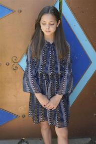 img 2 attached to 👗 Smukke Girls Beautiful Printed Dresses: Vibrant Options for Girls' Clothing