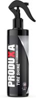 produxa premium tire shine spray: long-lasting tire dressing & professional polymer sealant – ultimate car care detailing polish (8 oz) logo
