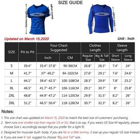 img 3 attached to Experience Superior Style and Comfort with MUSCLE ALIVE Henleys T Shirt Placket for Men