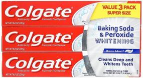 img 1 attached to 🦷 Colgate Baking Peroxide Whitening Toothpaste: Effective Oral Care Solution