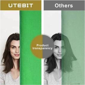 img 2 attached to UTEBIT 5X6.5Ft Green Backdrop - складная ткань Chromakey для видеостудии, фотосъемки, портрета