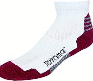 stay comfortable and dry with terramar men's all sports ankle socks logo