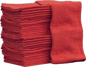 img 4 attached to Auto Mechanic Towels Cotton Commercial Perfect Car Care in Tools & Equipment