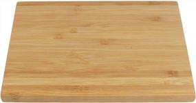 img 2 attached to 3Pcs BambooMN Premium Small Cutting & Serving Boards - 7.9" X 5.5" X 0.75" Chamfered Edge Wholesale Bulk