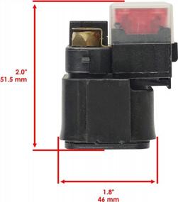 img 3 attached to Caltric Compatible With Starter Relay Solenoid KTM 300 Exce Xc Xcw / 350 Excf Sxf Xcf Xcfw 2007-2012