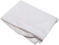 water-resistant foam mattress liner protector cover for medium pets - furhaven, in white logo