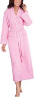 мягкие и уютные длинные халаты из 100% хлопка для женщин - pajamagram womens robe логотип