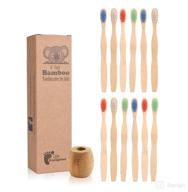 🌿 eco-friendly biodegradable kids bamboo toothbrushes: sustainable dental solution logo