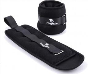 img 4 attached to Adjustable Ankle And Wrist Weights For Women, Men & Kids - Ideal For Running, Walking, Fitness Workouts & Dancing.