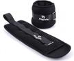 adjustable ankle and wrist weights for women, men & kids - ideal for running, walking, fitness workouts & dancing. logo