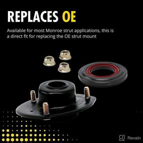 img 1 attached to 🚗 Enhance Your Vehicle's Performance with Monroe Shocks & Struts Strut-Mate Suspension Strut Mount - Model 903954