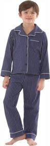 img 3 attached to Cozy And Cute: PajamaGram Button Down Pajamas For Kids