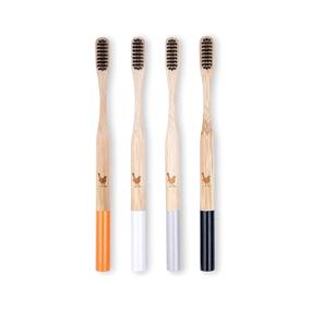 img 4 attached to 🦷 Enhance Your Dental Care with Native Birds Toothbrush Charcoal Toothbrushes