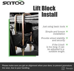 img 1 attached to SCITOO Blocks Vehicle Leveling 1995 2018