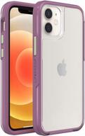 lifeproof see series clear/purple case for iphone 12 mini - emoceanal logo