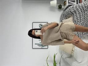 img 1 attached to 👗 Ermonn Women's Clothing: Lingerie, Sleep & Lounge Jumpsuits with Shoulder Sweater
