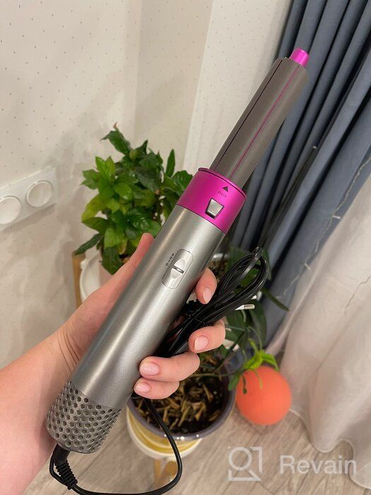 img 1 attached to Versatile 5-in-1 Hair Styler for All Hair Types: All-in-One Hairdryer, Styler, and Curling Tool review by Anastazja Awgustinop ᠌