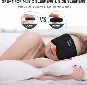 img 2 attached to Sleep Like Never Before With LC-Dolida Bluetooth Sleep Headphones & Eye Mask - Cool Gadgets Gifts For Men&Women!