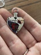 img 1 attached to No Longer By My Side Forever in My Heart: Cremation Jewelry for Ashes Pendant Necklace review by Danny Thomas