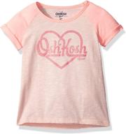 kosh girls kids logo ivory girls' clothing ~ tops, tees & blouses logo