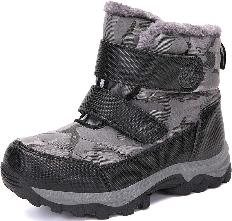 UBFEN Winter Outdoor Resistant Weather Boys' Shoes : Outdoor Reviews ...