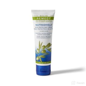 img 4 attached to Medline Remedy Nutrashield Skin Protectant: Unscented Barrier Cream for Dry or Chapped Skin, Diaper Rash, Incontinence, IAD, and Irritated Skin