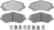 14d1273ch acdelco advantage ceramic 🔧 front disc brake pad set with hardware логотип