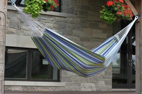 img 2 attached to Relax In Style With Vivere'S Oasis Brazilian Double Hammock