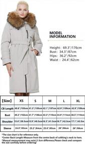 img 3 attached to Women'S Warm Winter Puffer Coat With Fur Hood By ICEbear - Zip-Up Snow Jacket
