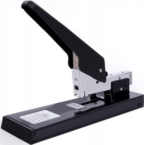 img 4 attached to Effortlessly Staple Up To 100 Sheets With Our Heavy Duty High-Capacity Desk Stapler