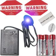 batteries included simulate imitation anti theft interior accessories ... anti-theft logo