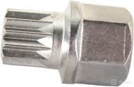 🔧 temo 30/13pt wheel lock nut screw removal key: anti-theft lugnut socket for bmw vehicles logo