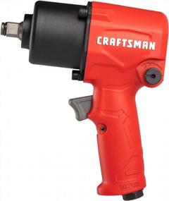 img 4 attached to Red And Black Craftsman Air Impact Wrench CMXPTSG1004NB