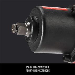 img 2 attached to Red And Black Craftsman Air Impact Wrench CMXPTSG1004NB
