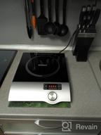 img 3 attached to Induction cooker Kitfort KT-108, silver review by Franciszka Falkowska ᠌
