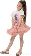 🏻 extra fluffy baby girl tulle skirt: 36 colorful options for little ballerinas (6m-10t) logo