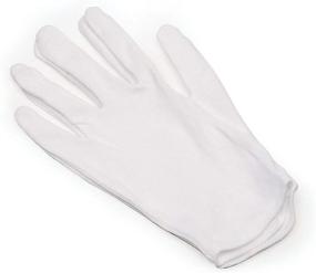 img 3 attached to 🧤 Lineco Ultra-Thin PHA Fiber White Gloves – Stretch Nylon Gloves, Large Size: Lint-Free, Dust-Free, Reusable & Comfortable, Close-Fitting, Ambidextrous, Washable – (Pack of 12)