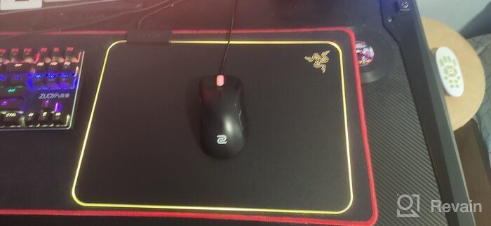 img 1 attached to Chroma Hard Surface Gaming 🖱️ Mouse Mat - Razer Firefly V2 review by Jhalak Jhalak ᠌