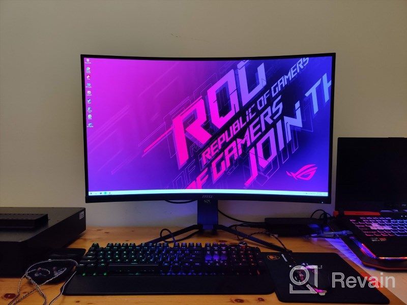 img 1 attached to MSI Optix MAG322CQR 2560X1440 LCD: High Dynamic Range, Adaptive Sync, 165Hz – Non Glare, Curved Display review by Brian Voigt