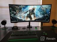 img 1 attached to Samsung Odyssey 27" Curved Gaming Monitor with FreeSync, QHD 2560x1440P Display and Adaptive Sync Technology review by Sergio Herring