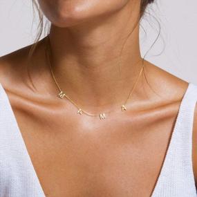 img 2 attached to 18K Gold Plated Mom Necklace - Perfect Mother'S Day Gift For Women!