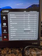 img 1 attached to G-STORY Portable Monitor FreeSync Computer Nintendo 17.3" 1920X1080P 165Hz Ultrawide Screen - USB Hub, Tilt Adjustment, Glossy Screen - GST173 review by Jared Harris