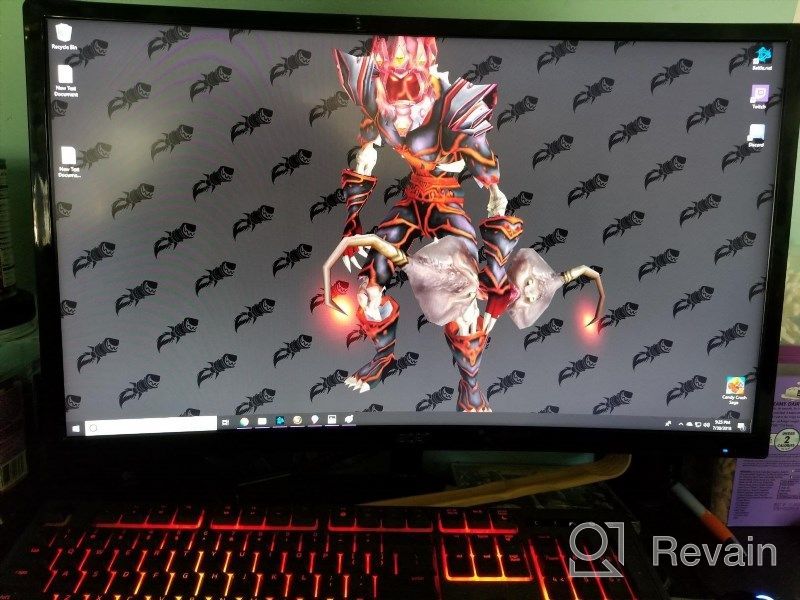 img 1 attached to Acer Monitor FreeSync Premium ZeroFrame 27", 1920X1080, Wide Screen, Curved, ‎UM.HE3AA.P02 review by Tim Luna