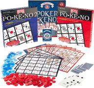 приготовьтесь к ночи казино с набором ultimate poker keno - 36 уникальных индексных досок jumbo, 600 фишек и карты расширения для 36 игроков! логотип