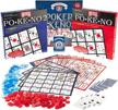 get ready for casino night with ultimate poker keno bundle - 36 unique jumbo index boards, 600 chips, and expansion cards for 36 players! logo
