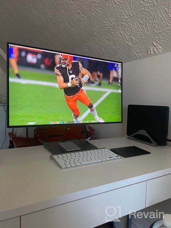 img 1 attached to Upgrade Your Display with Lenovo Q27H 10 27 Inch Monitor: Backlit 2560X1440P, 75Hz, USB Hub, Low Blue Light, IPS Technology review by Daniel Lockwood