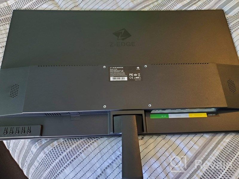 img 1 attached to Z Z-EDGE 32" Ultra Slim 4K IPS Monitor with FreeSync, Flicker Free, HDMI, Built-in Speakers review by Jorge Russo